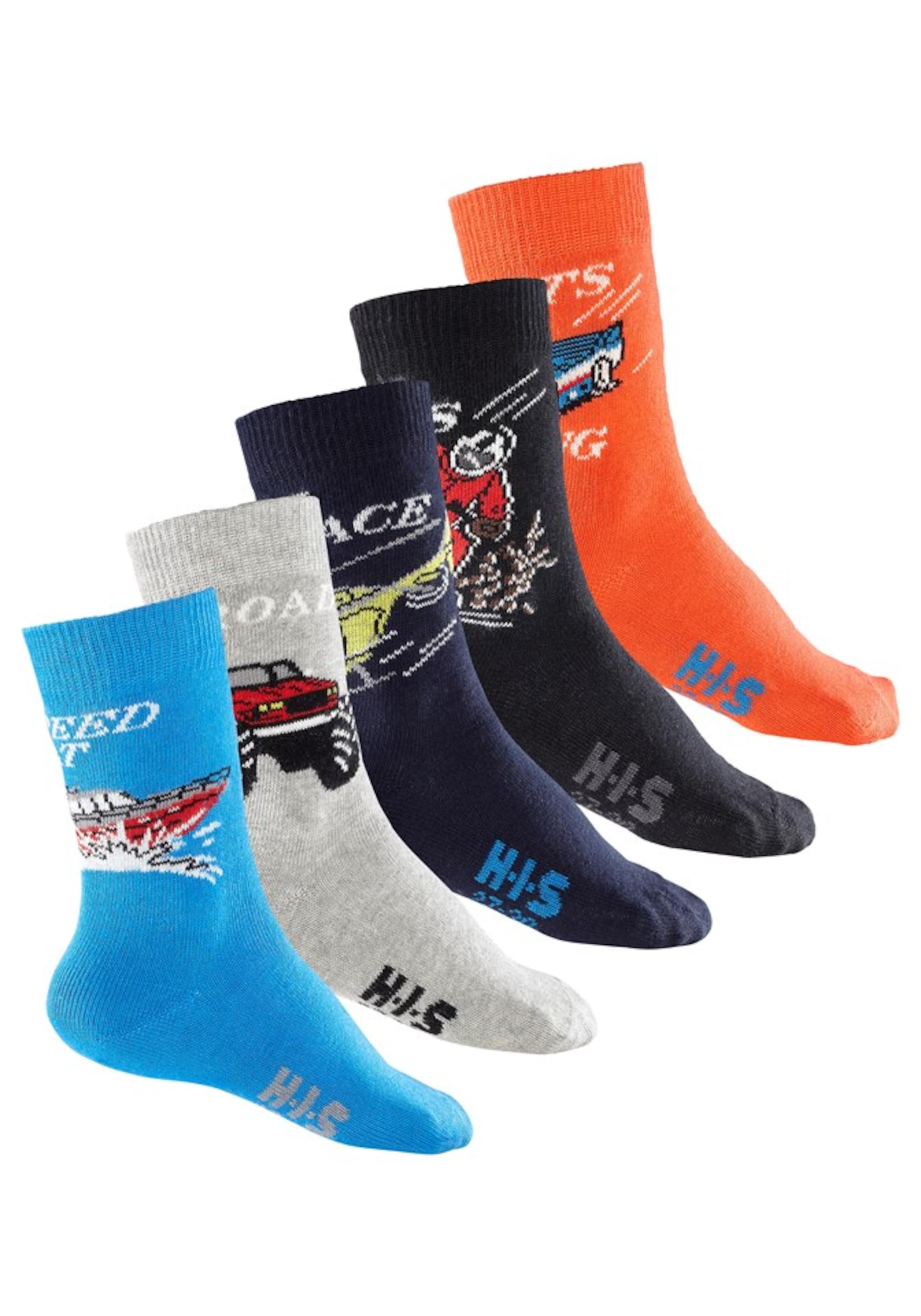 H.I.S Socks in Mixed colors: front