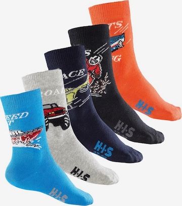 H.I.S Socks in Mixed colors: front