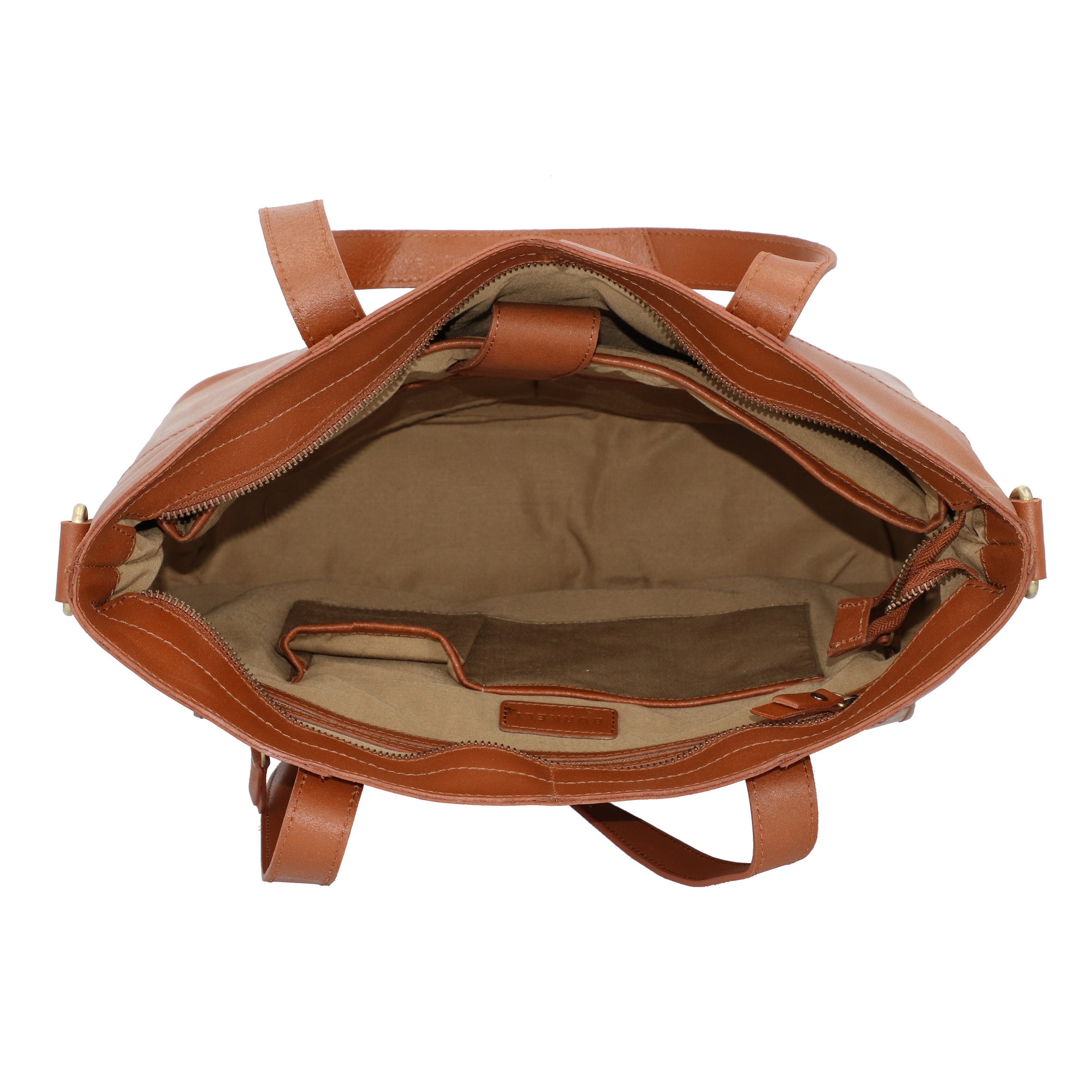 Shopper ''Vintage Jade' di Burkely in marrone