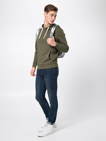 JACK & JONES Sweatshirt 'Holmen' in Green