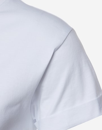 Urban Classics Shirt 'Turnup Tee' in White