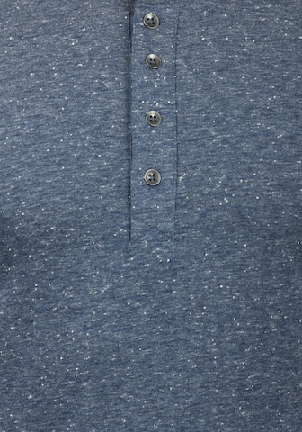 !Solid Rundhalsshirt 'Thai' in Blau