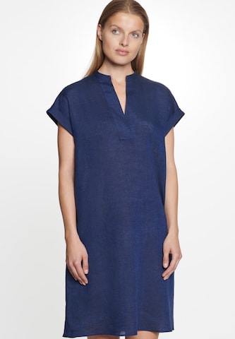 SEIDENSTICKER Shirt dress 'Schwarze Rose' in Blue: front