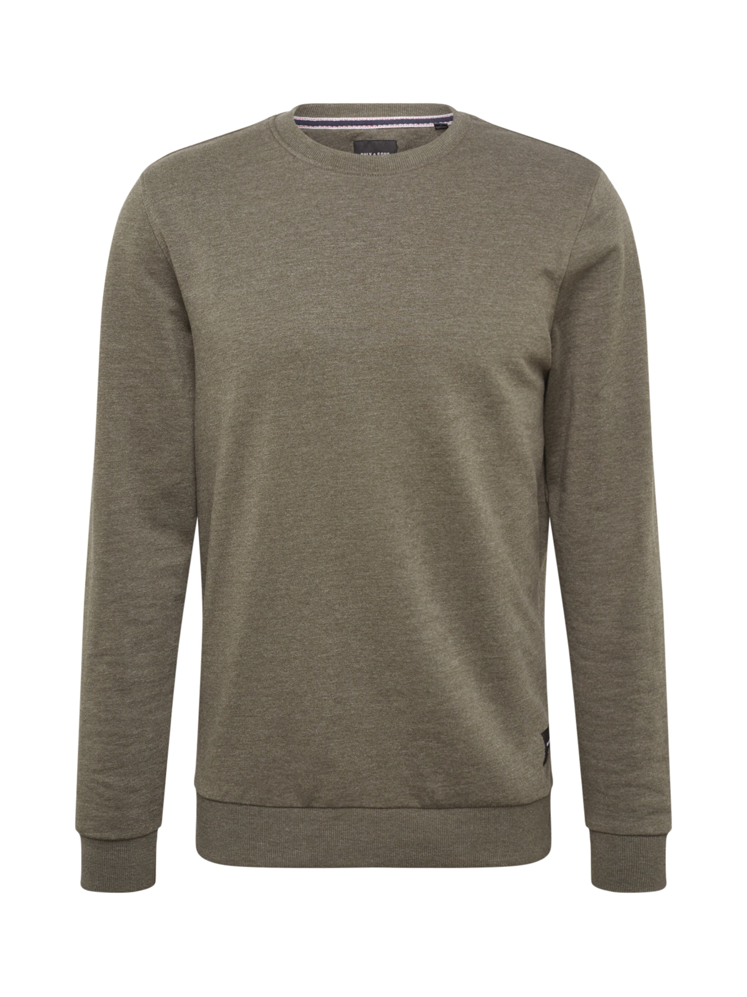Only & Sons - Sweatshirt 'WINSTON' in de kleur Olijfgroen