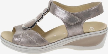 ARA Strap Sandals in Silver