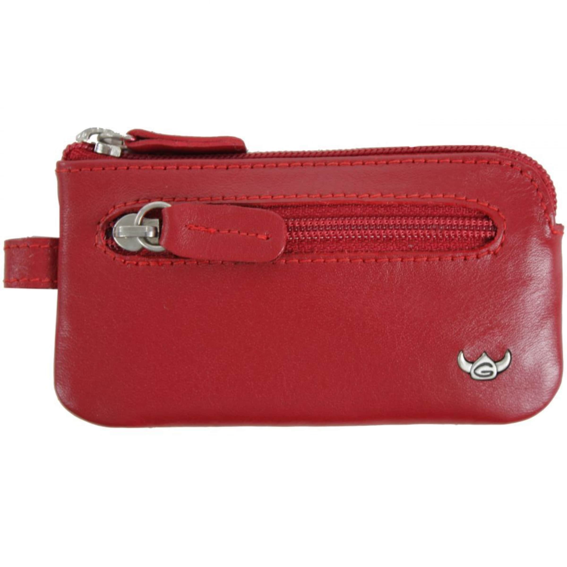 GOLDEN HEAD Key ring 'Polo' in Red: front