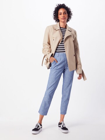 GAP Regular Pants 'V-GIRLFRIEND KHAKI CHAMBRAY' in Blue