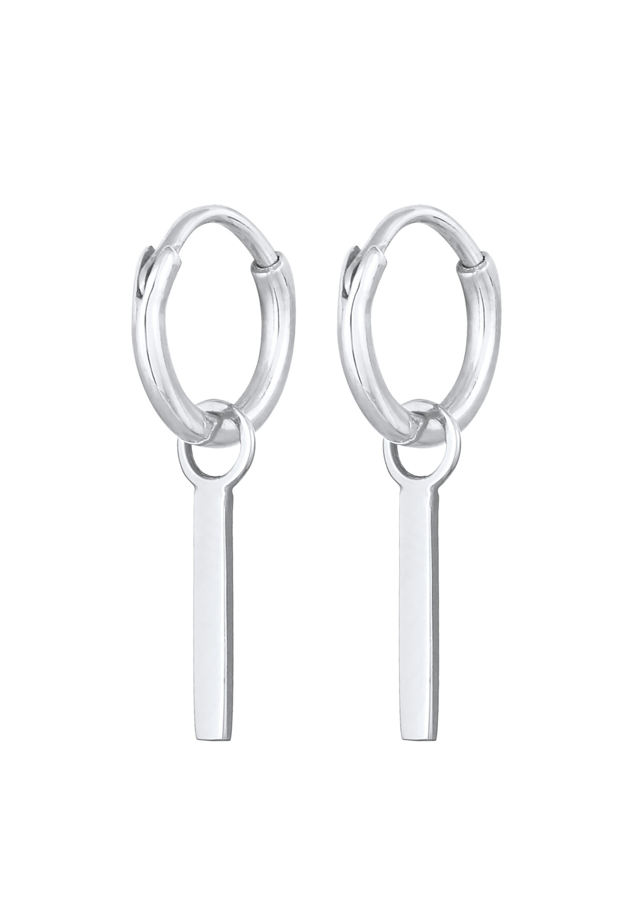 ELLI Øreringe 'Geo' i sølv: forside