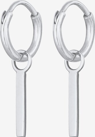 Boucles d'oreilles 'Geo' ELLI en argent : devant