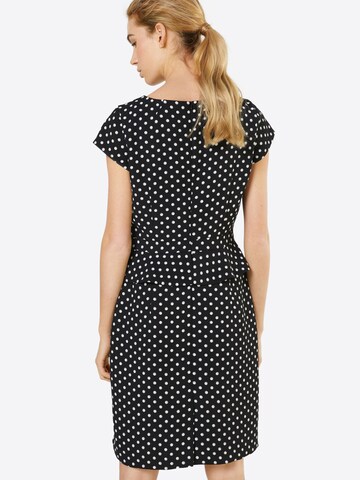 COMMA Sheath Dress in Black: back