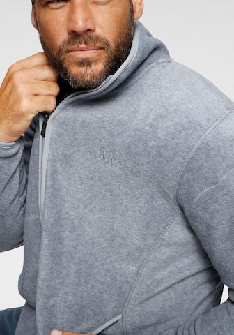 Man's World Fleece Jacket in Grey