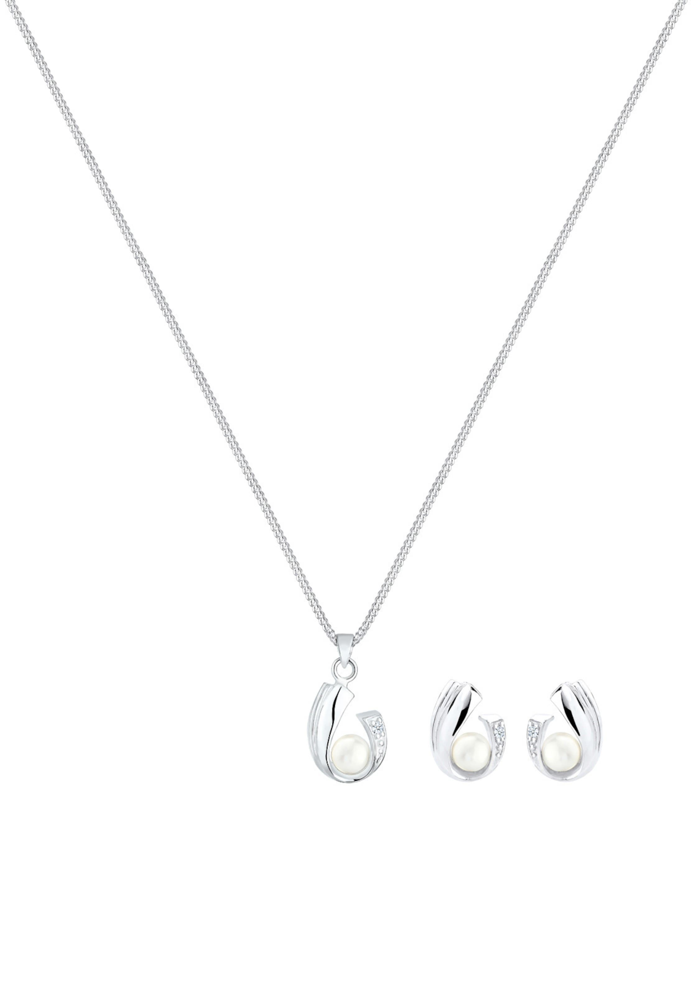 Parure de bijoux Elli DIAMONDS en argent : devant