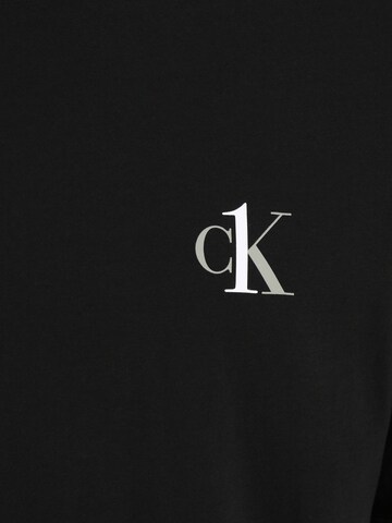 Calvin Klein Underwear Štandardný strih Tričko - Čierna
