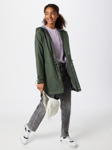 Derbe Raincoat 'Travel Friese' in Green