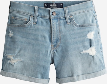 HOLLISTER Regular Jeans 'DTC MR' in Blauw: voorkant