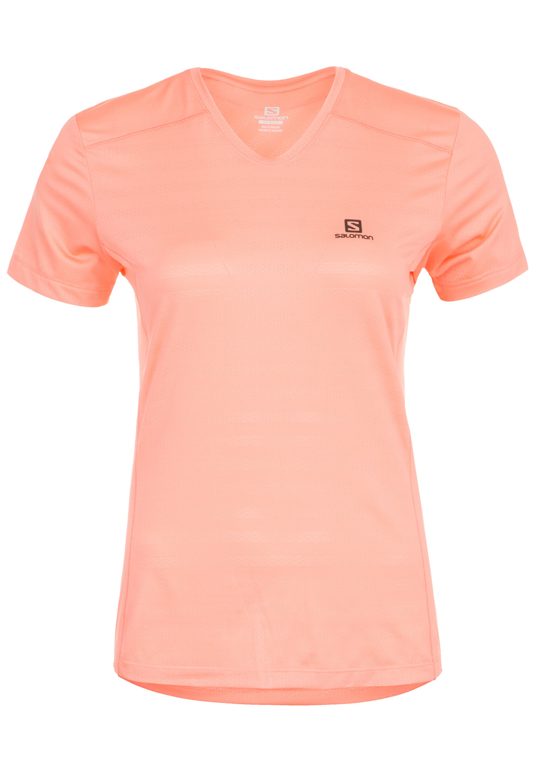 SALOMON - Shirt in koralle