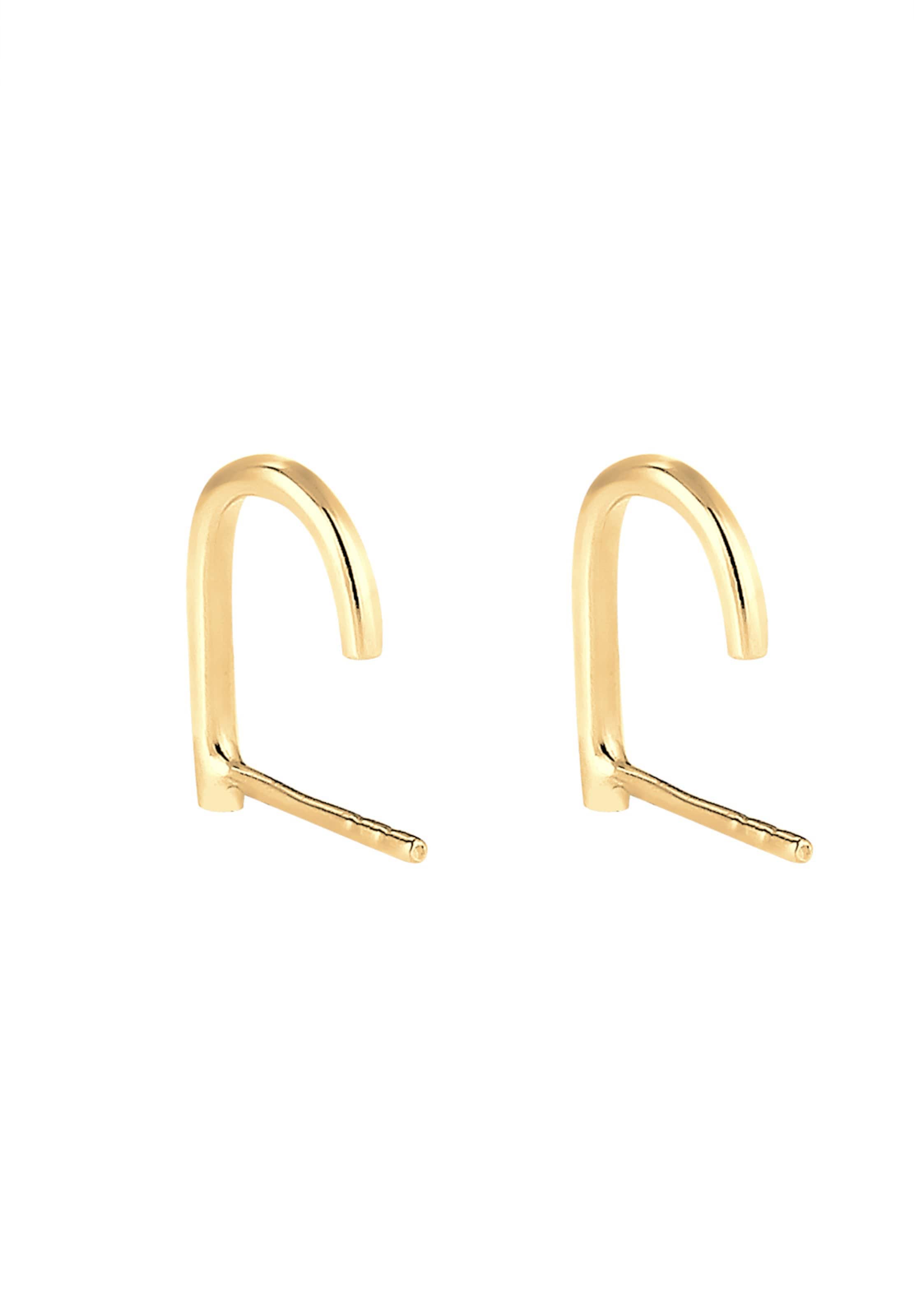 ELLI Oorbellen 'Suspender' in Goud