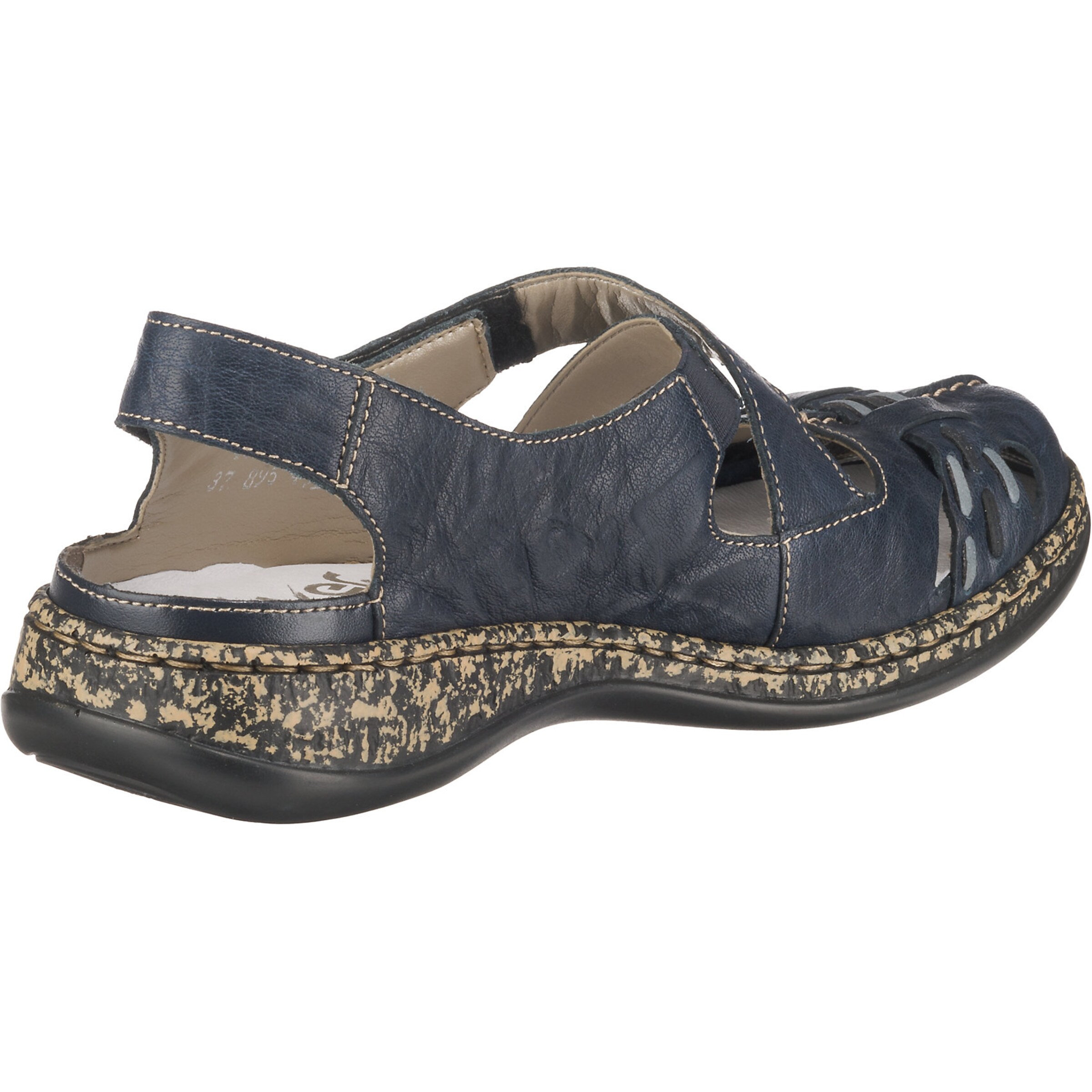 Rieker Ballerina 'Massa-Preston' in Blau