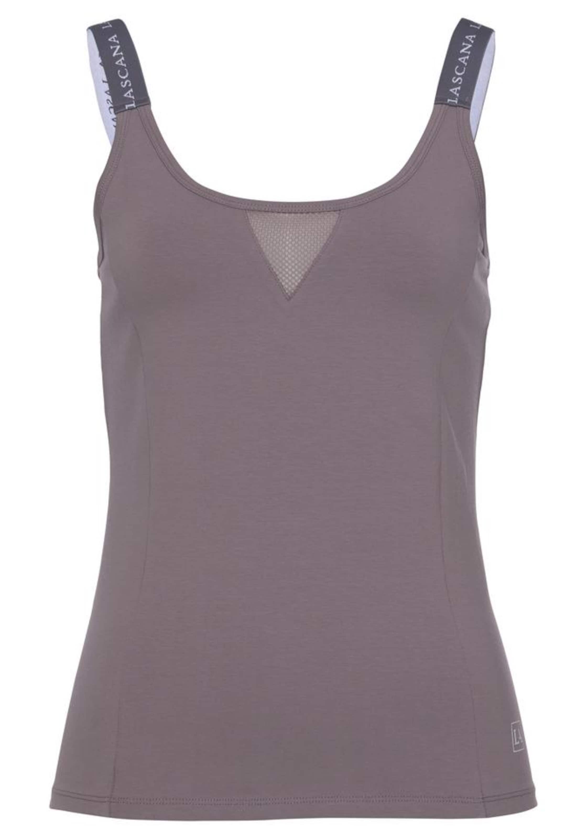 LASCANA ACTIVE - Top deportivo en gris: frente
