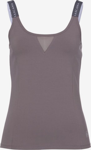 LASCANA ACTIVE - Top deportivo en gris: frente