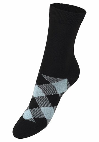 H.I.S Socken (7 Paar) in Schwarz