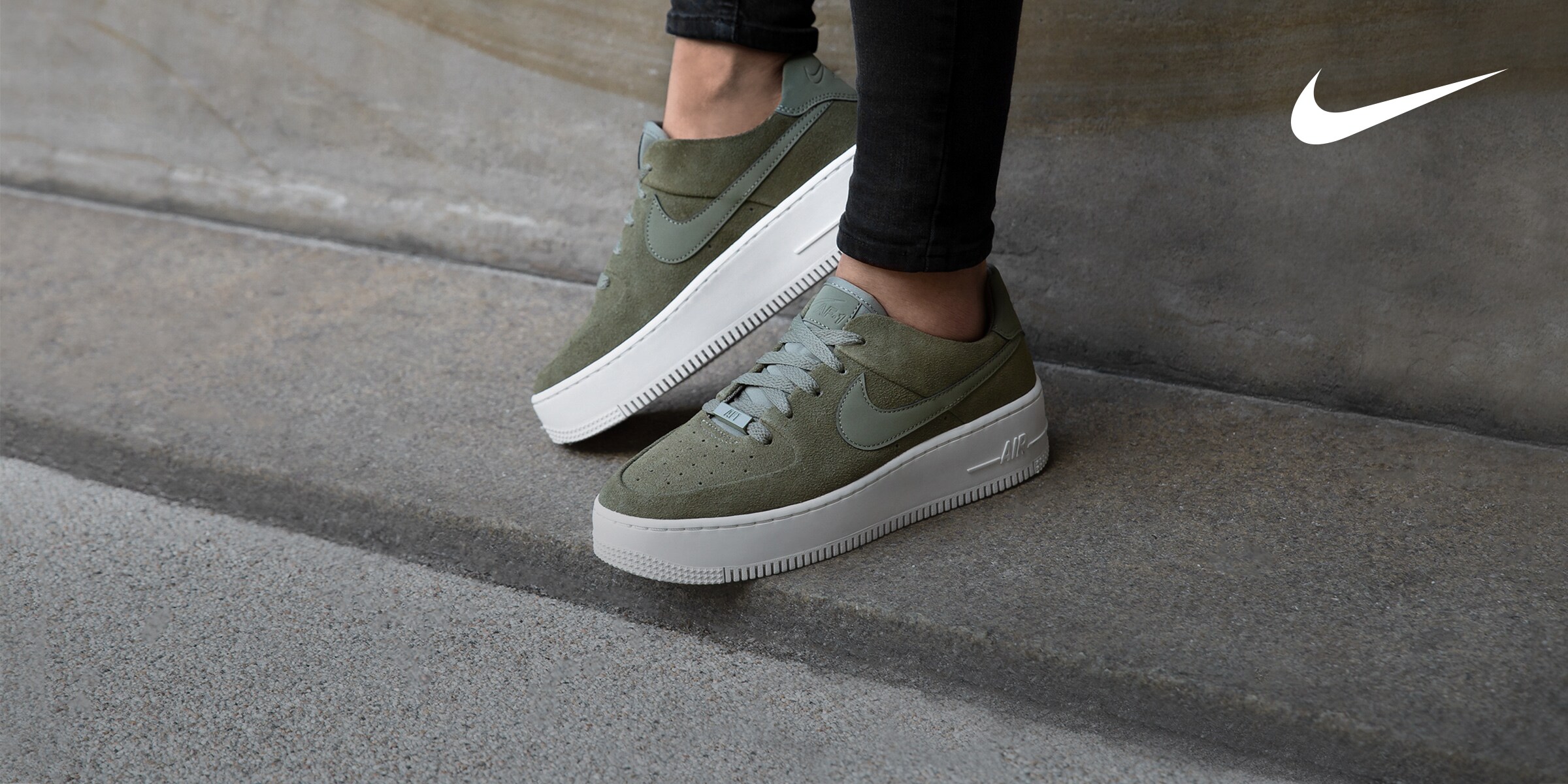 nike air force 1 sage about you