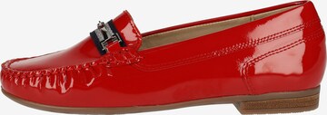 ARA Moccasins in Red