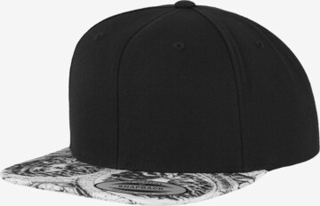 Cappello da baseball 'Sun King' di Flexfit in nero: frontale