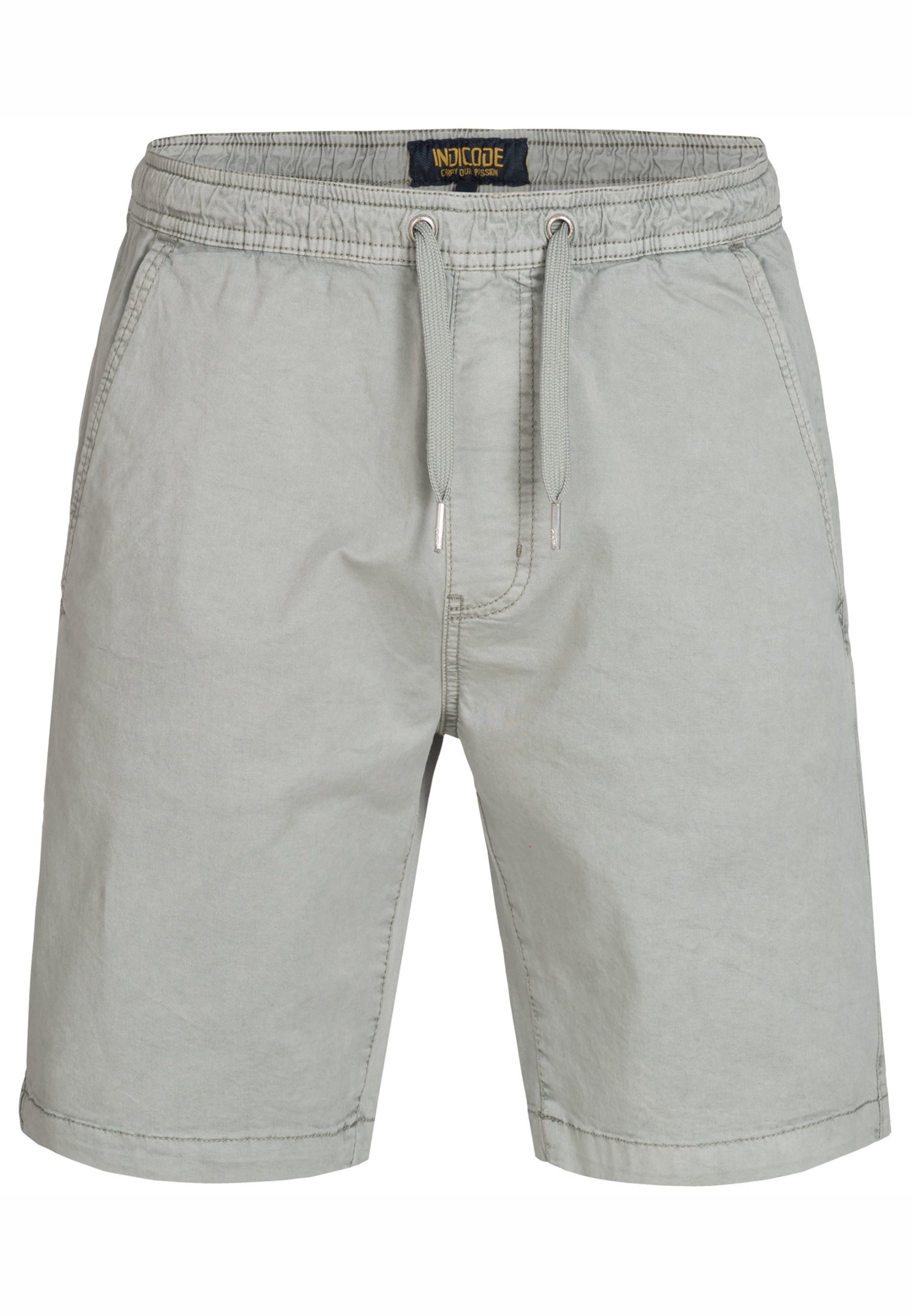 INDICODE JEANS Broek 'Kelowna' in Grijs: voorkant