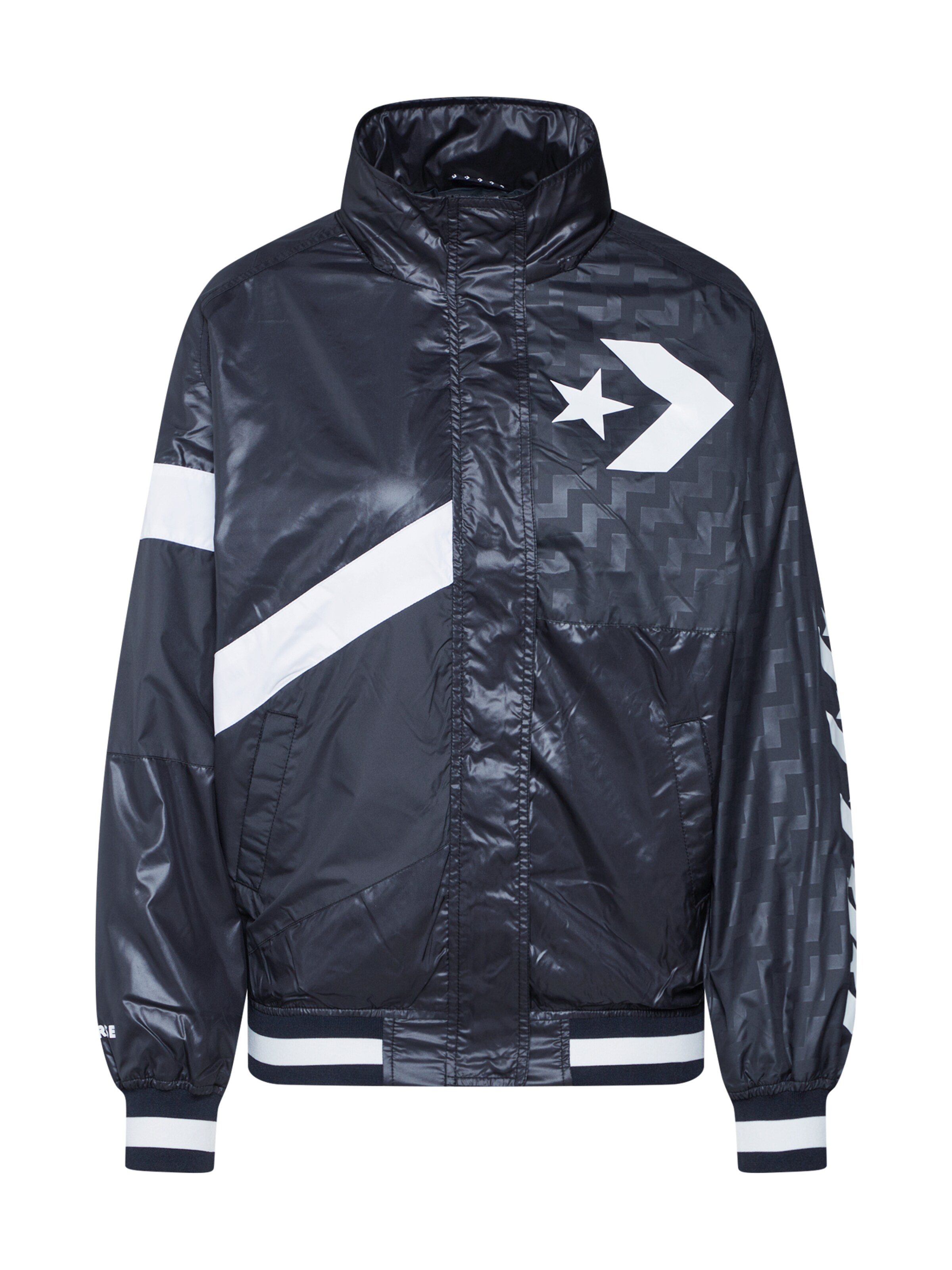 CONVERSE - Tussenjas 'VOLTAGE' in de kleur Zwart