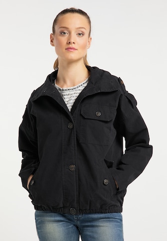 DREIMASTER Between-Season Jacket in Black: front