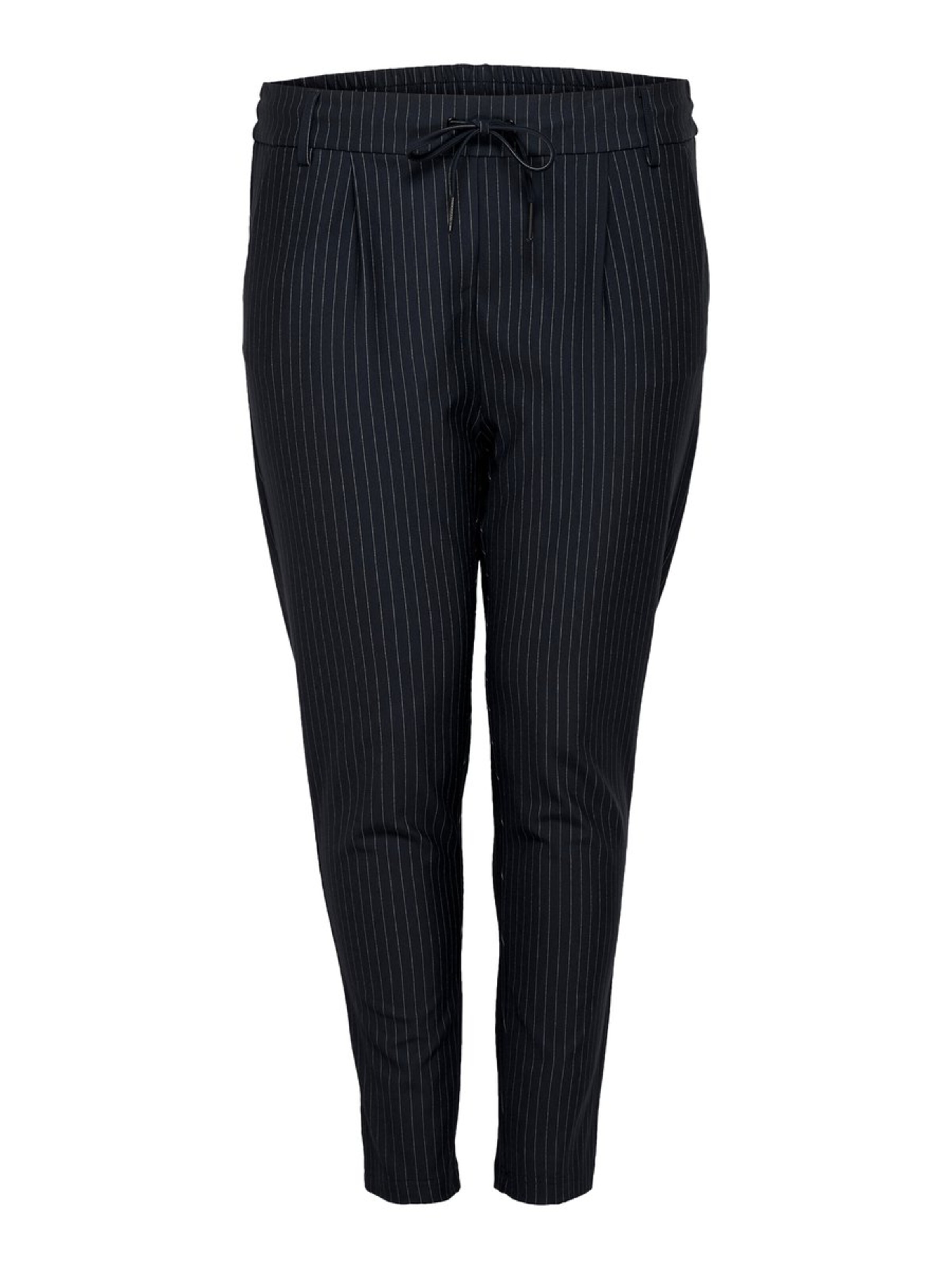 ONLY Carmakoma - Broek 'Goldtrash' in de kleur Kobaltblauw