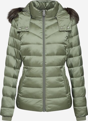 ESPRIT Zimní bunda – zelená: přední strana