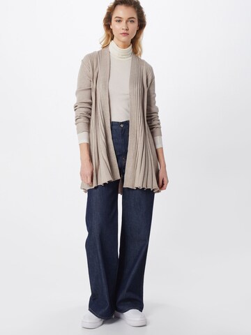 Freequent Knit cardigan 'CLAUDISSE' in Beige