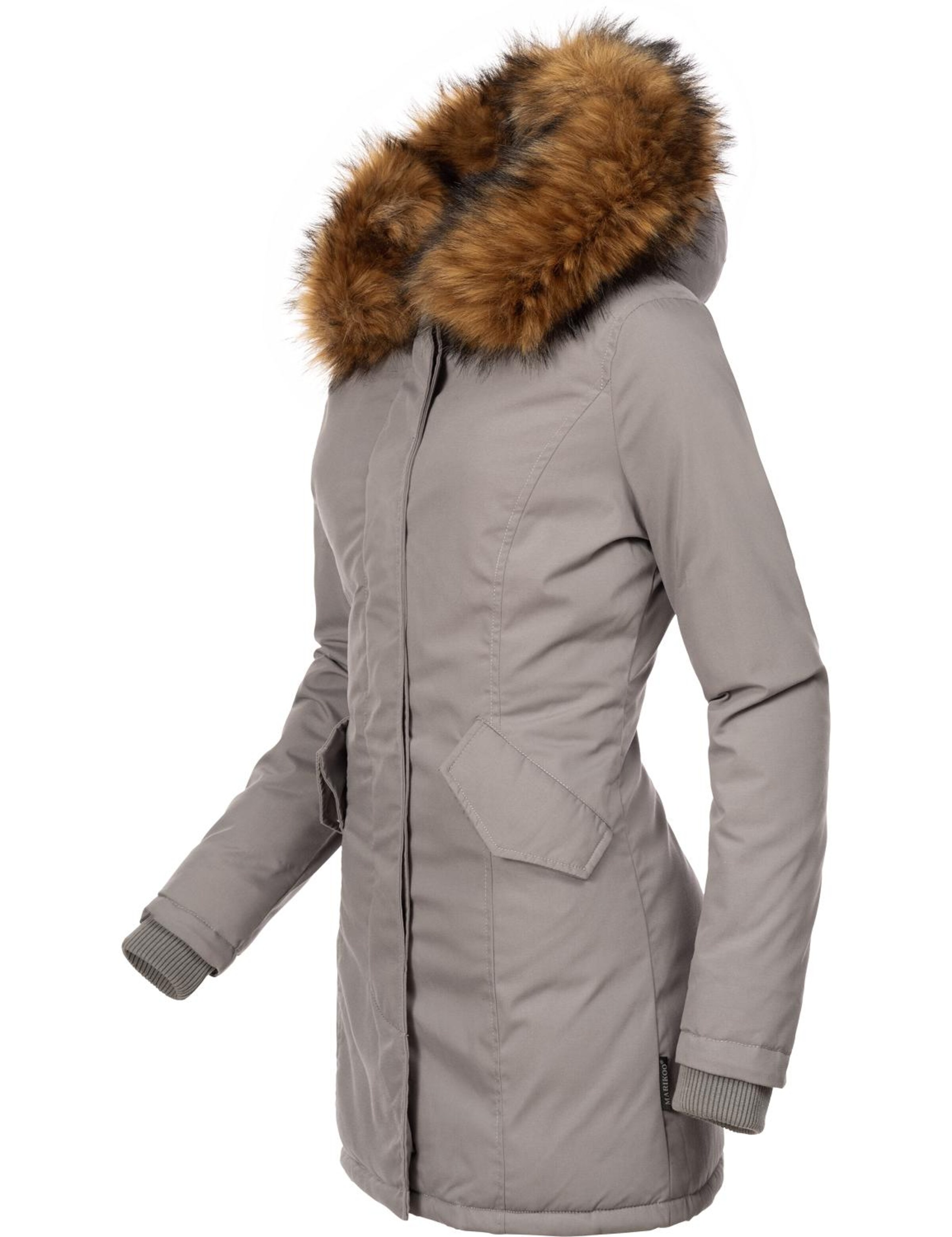 MARIKOO Зимна парка 'Karmaa' в сиво