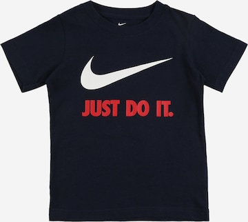 Tricou funcțional de la NIKE pe albastru: față