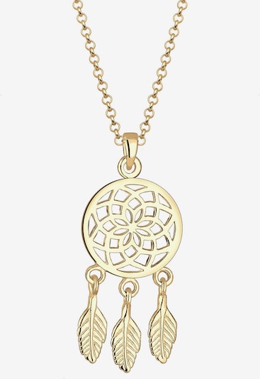 ELLI Halskette 'Boho' in gold, Produktansicht
