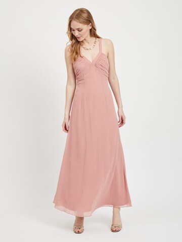 Rochie de seară de la VILA pe roz