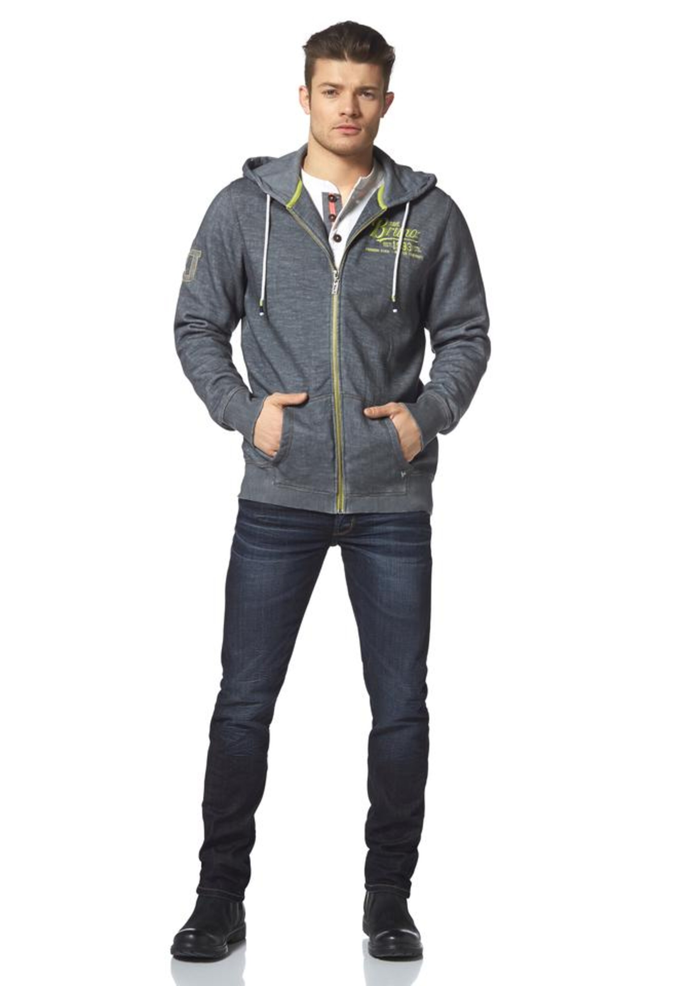 Bruno Banani Slim fit Jeans 'Jimmy' in Blue