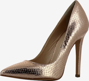 EVITA Pumps in Gold: front