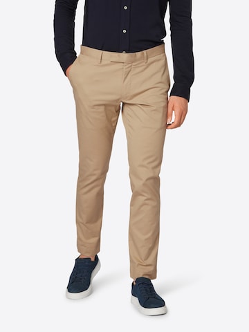 Coupe slim Pantalon chino Polo Ralph Lauren en beige : devant