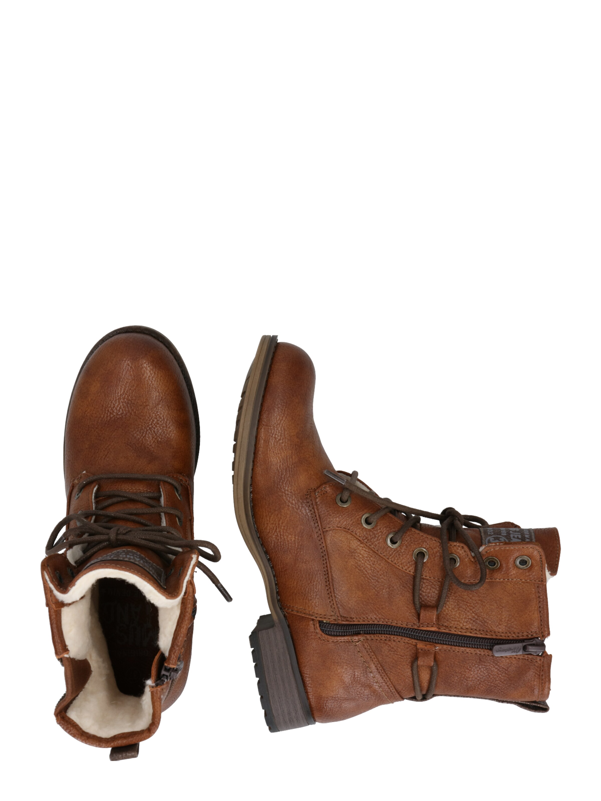 MUSTANG Veterlaarsjes in Bruin