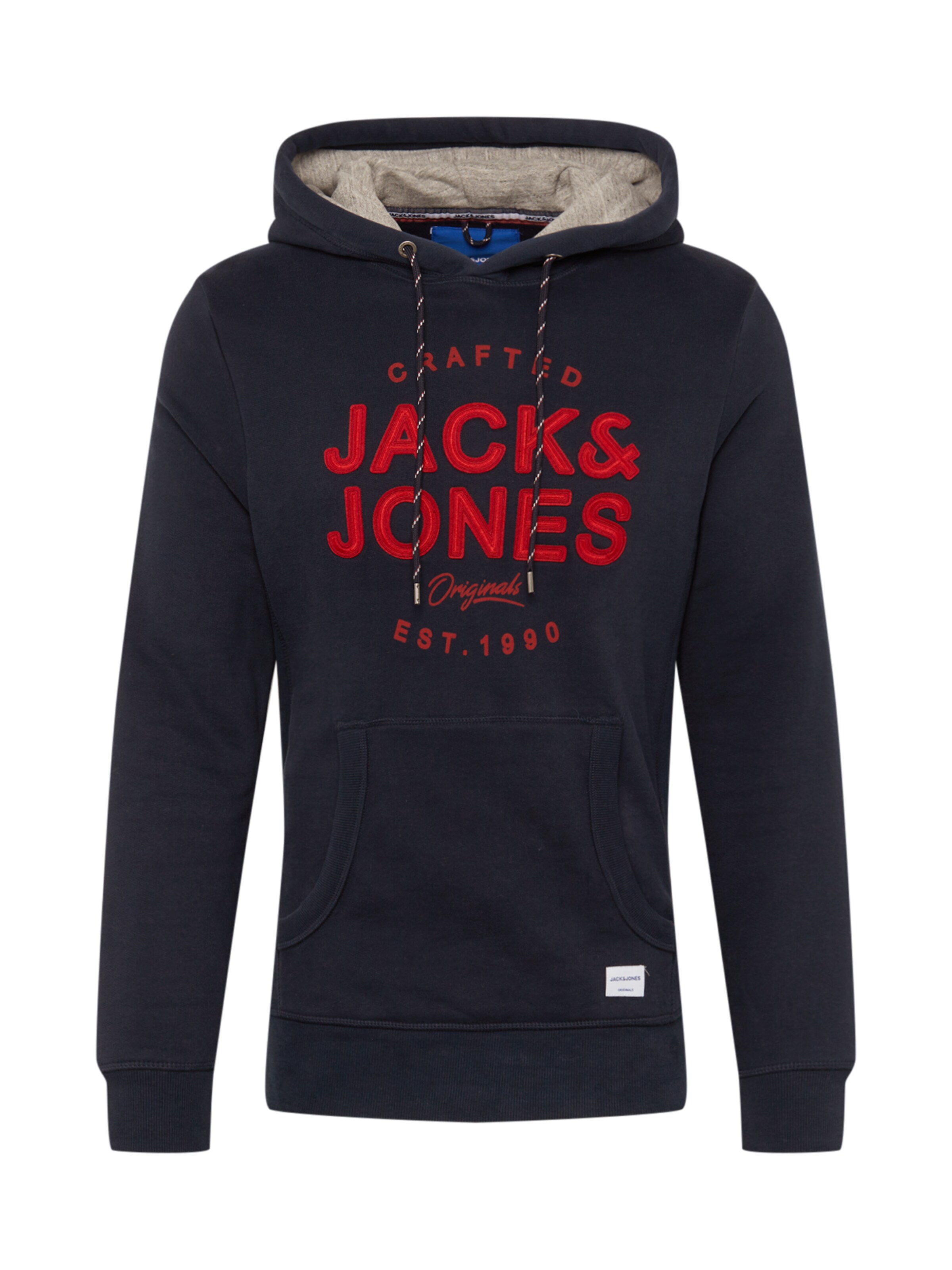 JACK & JONES - Sweatshirt 'UPTON' in de kleur Navy