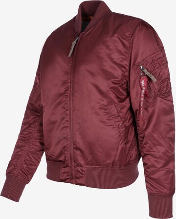 Giacca di mezza stagione 'MA-1 VF 59' di ALPHA INDUSTRIES in rosso