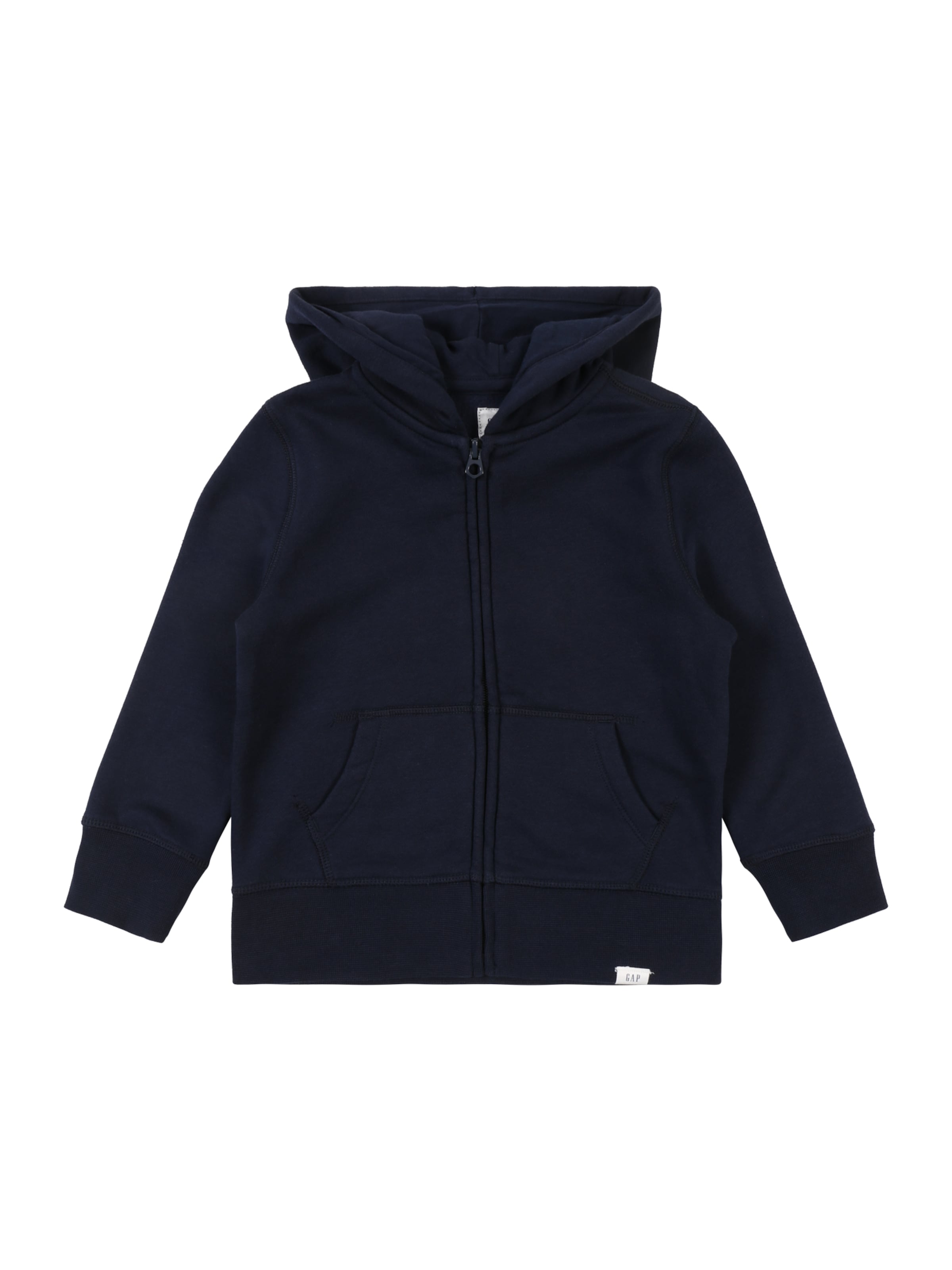 GAP - Sweatshirt 'V-BASIC FZ' in de kleur Navy