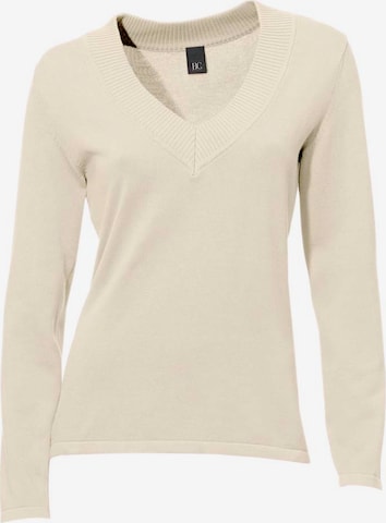 Pullover di heine in bianco: frontale