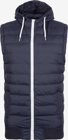 Gilet 'Bubble' Urban Classics en bleu : devant