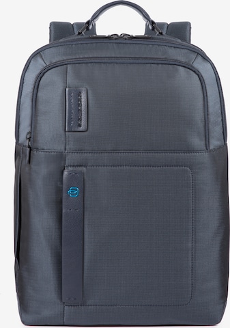 Piquadro Rucksack 'P16 Business' in Blau: predná strana