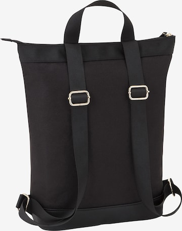 Kapten & Son Rucksack 'Umeå All Black' in Schwarz: zadná strana