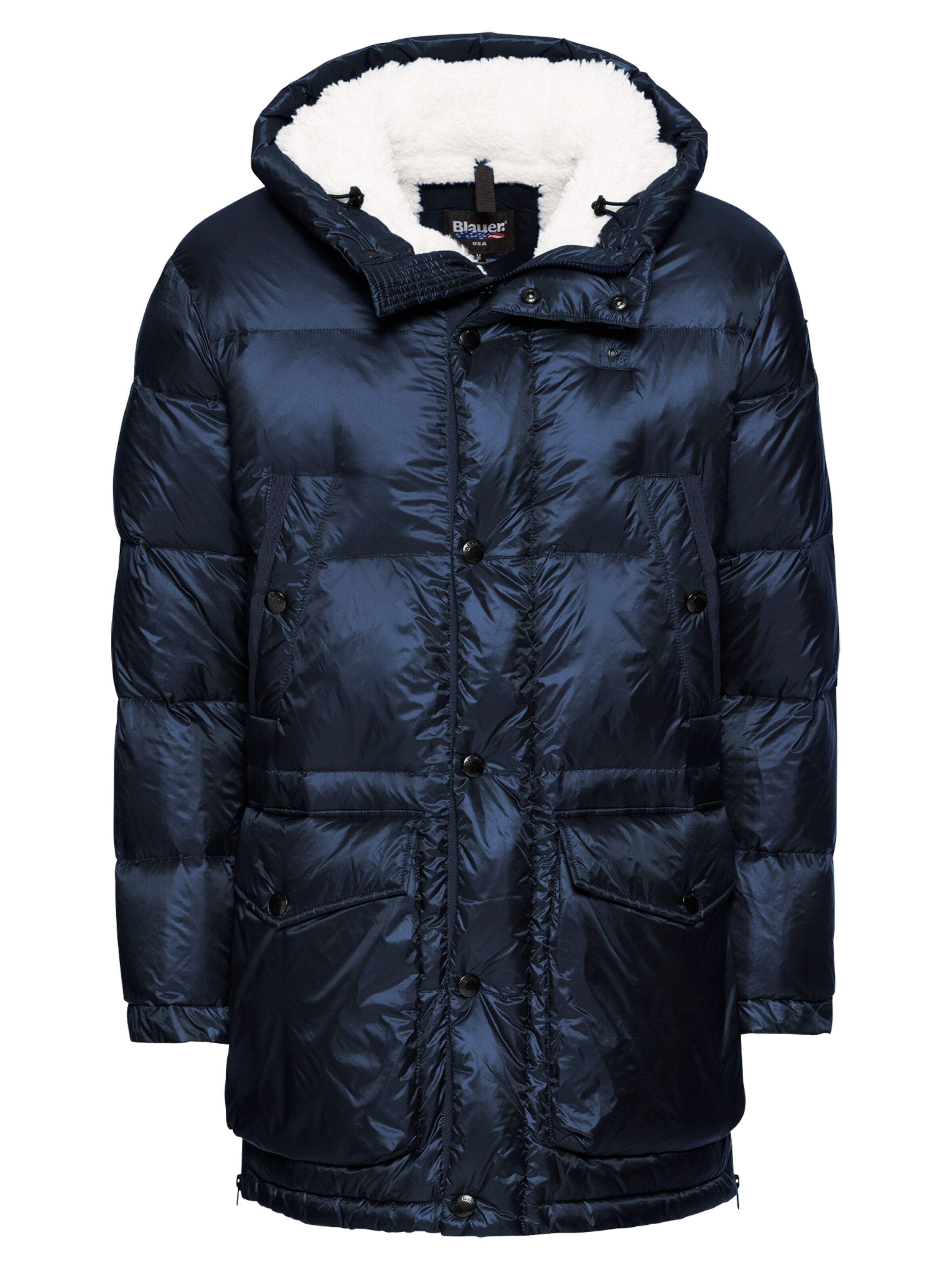 Blauer.USA - Winterjas 'BLOUSON IMBOTTITO PIUMA' in de kleur Donkerblauw